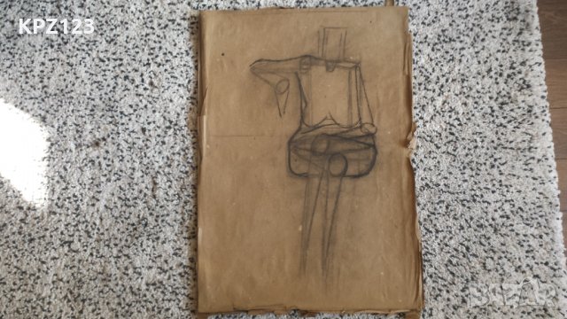 СТАРА ГРАФИКА ГОЛО ТЯЛО АБСТРАКЦИЯ