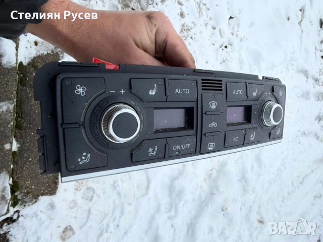  4e0 820 043l климатроник панел / управление аudi a8 s8 d3 5.2 450hp facelift 2009г цена 40 евро   д, снимка 3 - Части - 53558071