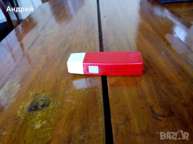 Старо акумулаторно фенерче #2, снимка 3 - Антикварни и старинни предмети - 27367297