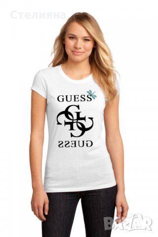 ПРОМОЦИЯ! Страхотни тениски реплика GUESS и LIU JO р-ри XS, S, M, L, XL, XXL, XXXL, снимка 5 - Тениски - 32940661