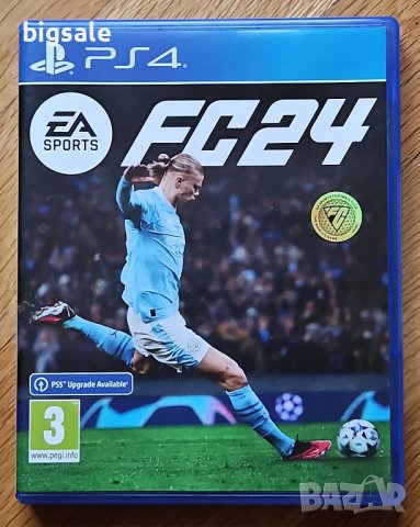 FC 24 PS4 Playstation 4 FIFA 2024 FC24 PS Плейстейшън футбол игра PS5