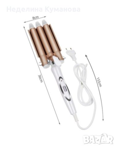 ❌ МАША ЗА КОСА РЕТРО ПРЕСА ЗА КЪДРИЦИ, снимка 6 - Друга електроника - 44094827