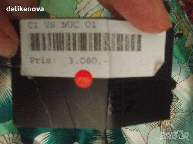 Renato Nucci. Size 42-44 Изключителна рокля от Коприна, снимка 6 - Рокли - 32927943