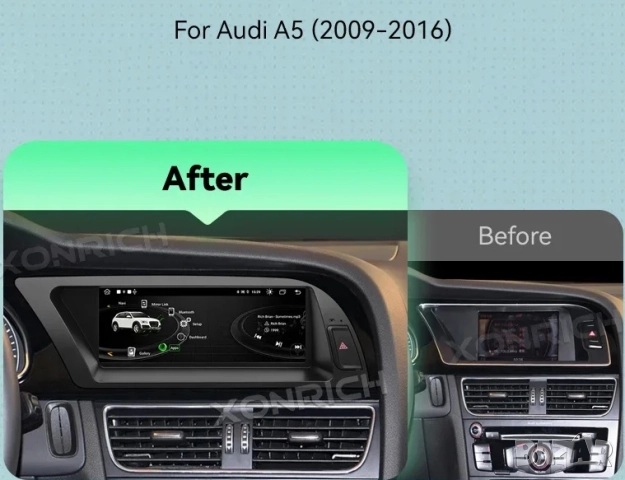 Мултимедия, за Audi A5, Двоен дин, Android, 8.8”, A5, навигация, за Ауди А5, Андроид, MMI, двоен дин, снимка 7 - Аксесоари и консумативи - 52372969