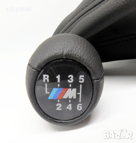 Топка за скоростен лост с маншон и рамка за БМВ 3-серия BMW E46 M - 6 скорости, снимка 3 - Аксесоари и консумативи - 44865142