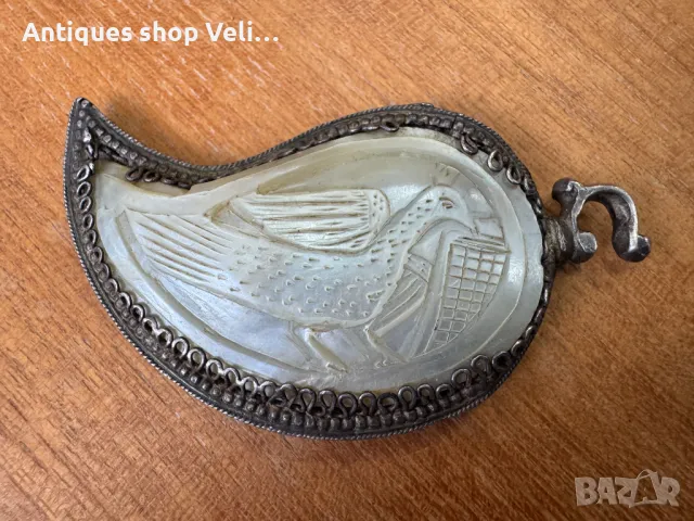 Сребърна пафта-единичка №6640