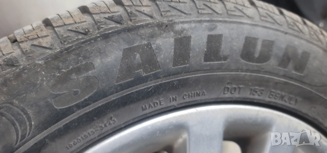 Джанти Honda Civic 15" 4х100 с нови всесезонни гуми, снимка 3 - Гуми и джанти - 52804960