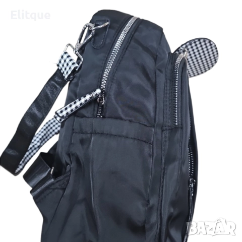 Раница от плат с интересни и удобни дръжки  , снимка 3 - Раници - 52905767