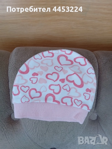 Бебешки шапки за момичета, снимка 7 - Бебешки шапки - 50915494