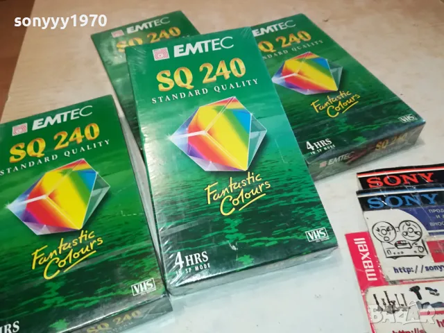 emtec-нови видео касети 65лв за 1бр 1404250816, снимка 6 - Аудио касети - 49886563