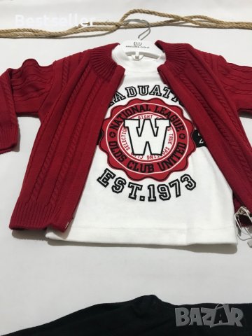 РАЗПРОДАЖБА-Бебешки Комплект от 3 Части(НОВО), снимка 3 - Комплекти за бебе - 39106319