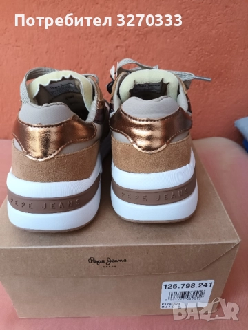 Дамски маратонки Pepe Jeans , снимка 4 - Маратонки - 52484837