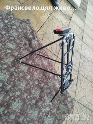 28 цола алуминиев багажник със светлина за велосипед колело , снимка 3 - Части за велосипеди - 53199219
