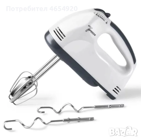 Планетарен миксер с метална купа SCARLETT SHM-133B, снимка 3 - Миксери - 52673780