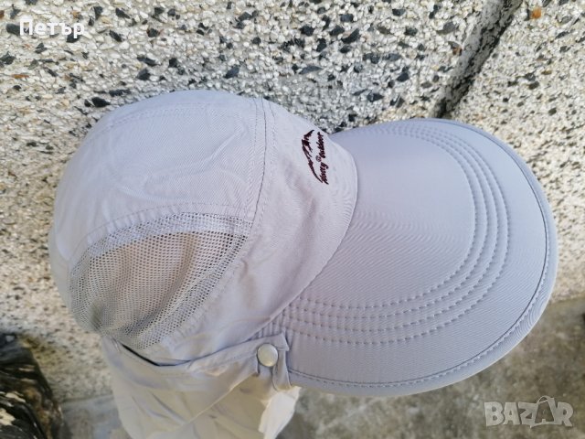 Продавам нова лека лятна бързосъхнеща шапка с голяма козирка и покриване на врата , снимка 4 - Шапки - 37459134