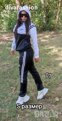 ✅Дамски екип Найк с качулка.✅Удобен,практичен, качествен!, снимка 9 - Спортни екипи - 47313229