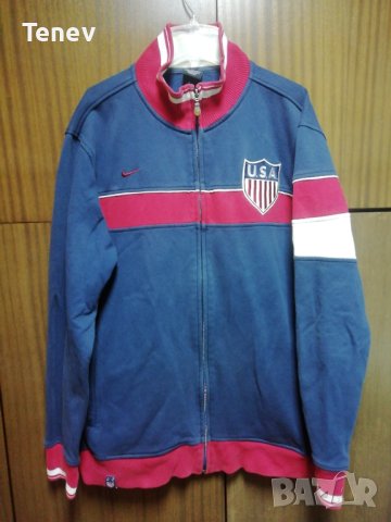 USA Team US Nike Vintage оригинално горнище размер XL от 90те САЩ , снимка 1 - Спортни дрехи, екипи - 43275560