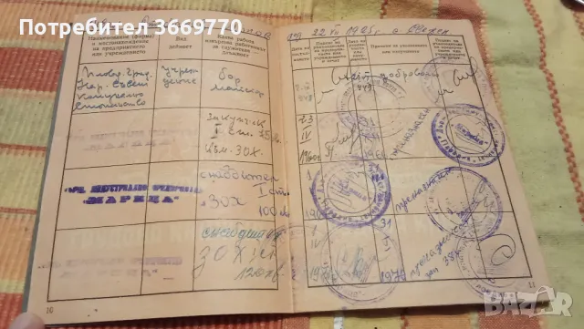 Лот стари документи, снимка 4 - Антикварни и старинни предмети - 48180896
