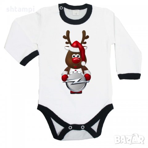 Бебешко боди OPEL Christmas Reindeer, снимка 5 - Бодита за бебе - 33248639