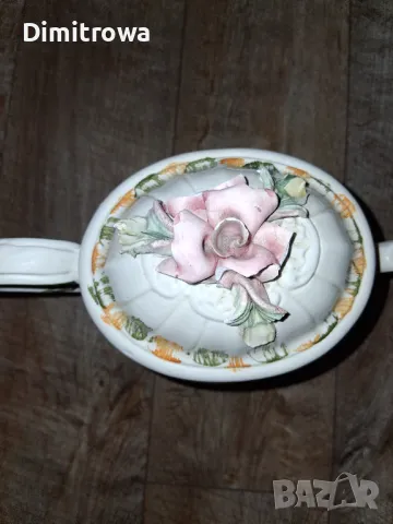  Декоративна кана/чайник  Bassano, снимка 11 - Антикварни и старинни предмети - 48265277