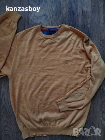 paul and shark supermelange cool touch - страхотен мъжки пуловер Л КАТО НОВ, снимка 7 - Пуловери - 52818580