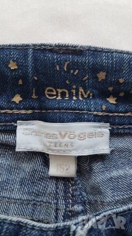 Страхотни дънки за момиче, Charles Vögele, 152 см., снимка 6 - Детски панталони и дънки - 35645911