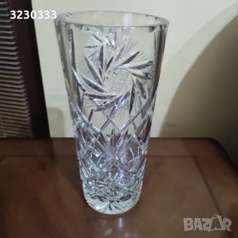 Кристална ваза голяма, снимка 12 - Вази - 49821489
