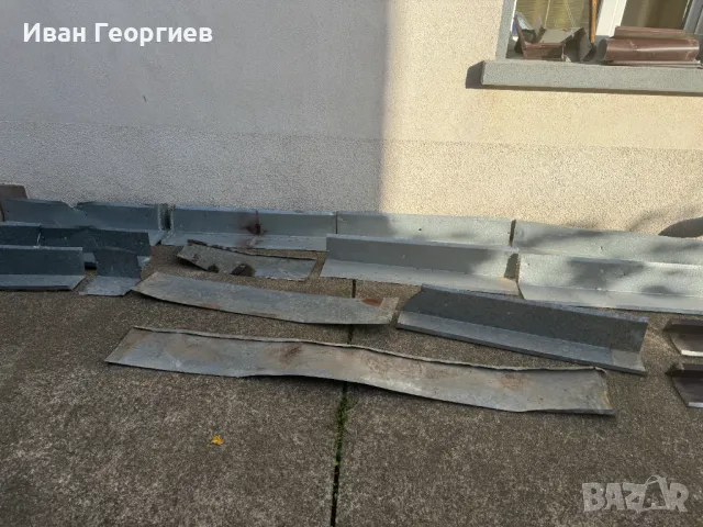 Употребявани ламарини за обшивка на покрив - различни видове, снимка 6 - Строителни материали - 47773988