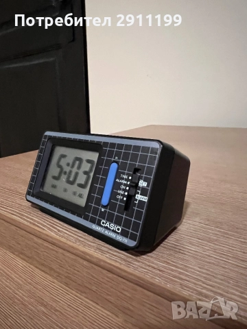 Дигитален будилник Casio, снимка 2 - Друга електроника - 52424065