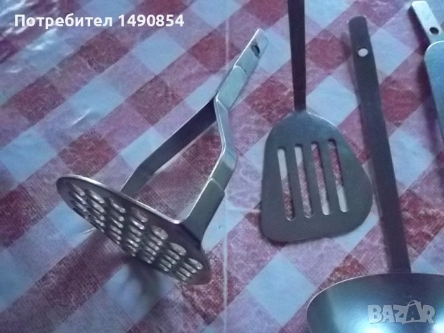 Комплект прибори за готвене, снимка 4 - Прибори за хранене, готвене и сервиране - 39973313