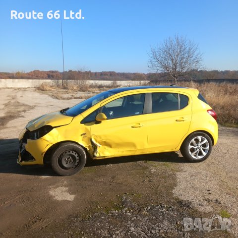 Опел Корса Е 1,4 турбо бензин  2015/ Opel Corsa E 1,4 turbo yellow на части, снимка 18 - Части - 43757538
