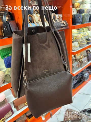 Guess Дамска Чанта Гес - Налични Различни Цветове Код E1049, снимка 9 - Чанти - 52172587