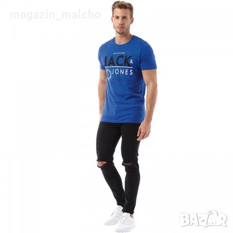 Мъжка Тениска - Jack and Jones; размер: L, снимка 2 - Тениски - 33350851
