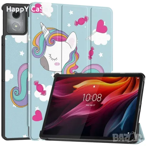 Lenovo Tab K11 Plus / M11 2024 / Кожен калъф смарт кейс за таблет, снимка 3 - Таблети - 48523234