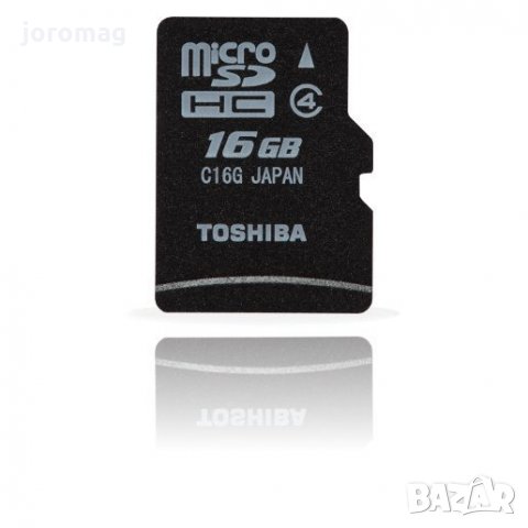  Micro SD карта Toshiba 16GB, снимка 1 - Друга електроника - 26544170