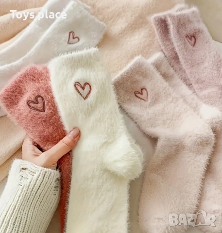 Меки пухкави ръкавици , снимка 8 - Ръкавици - 52448578