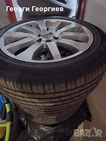Продавам 4 броя джанти с гуми за Рейндж Роувър Range Rover Evoque/Freelander, Jaguar.