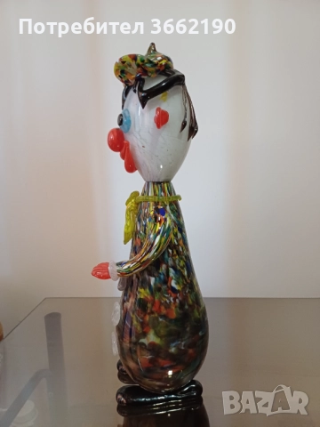 Голям клоун Мурано, снимка 2 - Колекции - 52911121