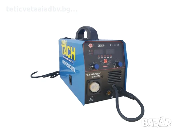 2025г 230А МАХ Електрожен + Телоподаващо с шланг 4м,synerdy, снимка 1