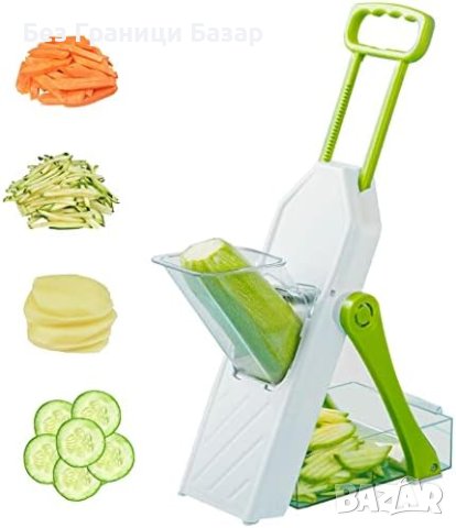Нов 6-в-1 Многофункционален Резач Ренде за Зеленчуци - Сгъваем