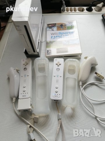 Nintendo Wii комплект - бяла, снимка 1 - Nintendo конзоли - 43007246