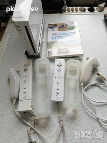 Nintendo Wii комплект - бяла, снимка 1