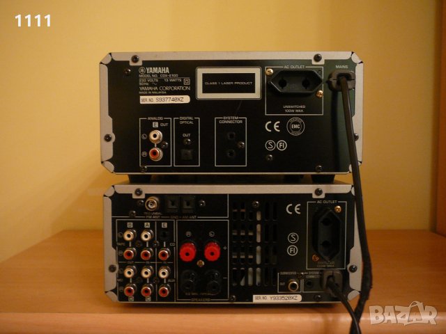 YAMAHA RX-E100 I CDX-E100, снимка 5 - Ресийвъри, усилватели, смесителни пултове - 35342985