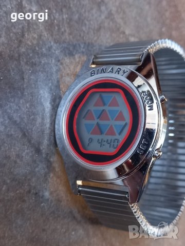 електронен часовник Binary Tech Ral, снимка 3 - Мъжки - 44067831