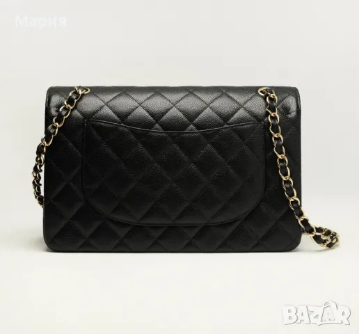 Голяма луксозна от естествена кожа “Шанел/Chanel “чанта.  , снимка 2 - Чанти - 49892573