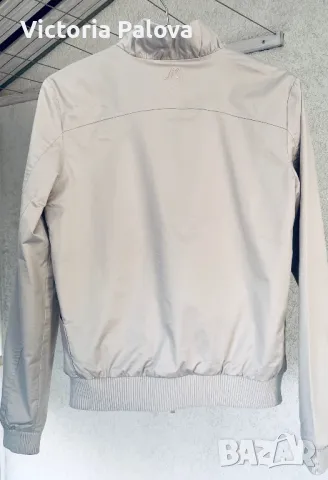 Красиво преходно късо яке светъл беж, снимка 11 - Якета - 48809363