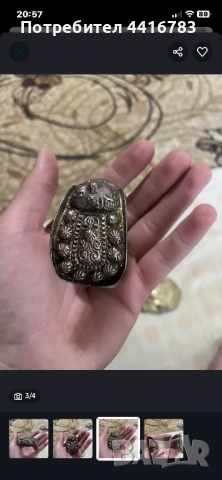 Възрожденска гривна, снимка 2 - Антикварни и старинни предмети - 52554724