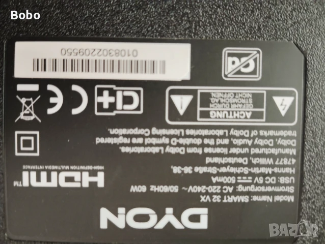 Main board TOD.MT9602.PB801(T), снимка 3 - Части и Платки - 51159501