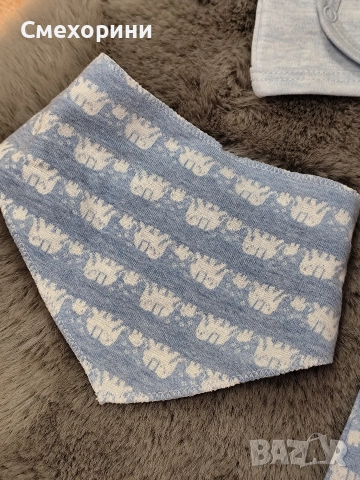 Нов бебешки комплект от 5 части, за момченце 0-3 месеца , снимка 6 - Комплекти за бебе - 52844379