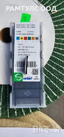 Държач 20х20 отрезен и канален DGN-3,1mm със охлаждане и без охлаждане, снимка 4 - Други инструменти - 48304423